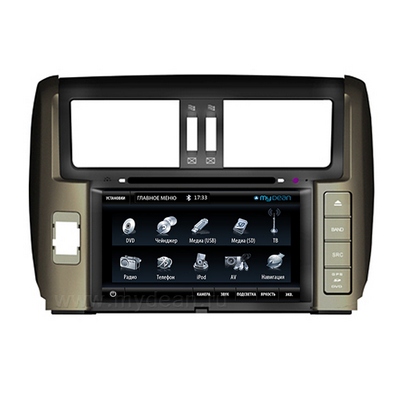  Штатное головное устройство MyDean 7137 для Toyota Prado-150 2010+.