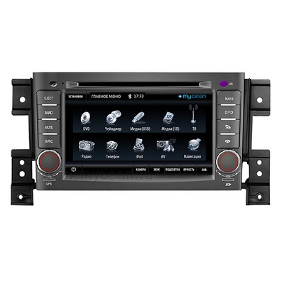  Штатное головное устройство MyDean 7132 для Suzuki Grand Vitara.
