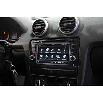  Штатное головное устройство MyDean 7142 для Audi A3.