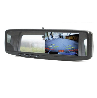 Зеркало заднего вида со встроенным монитором 4.3" AVIS AVS0460BM