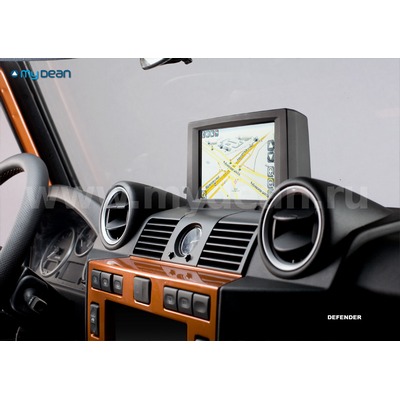  Штатное головное устройство MyDean с GPRS-модемом для Land Rover Defender.