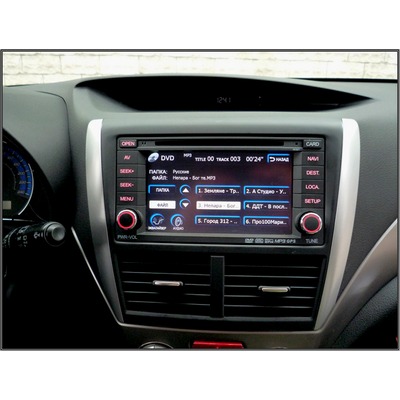  Штатное головное устройство Flyaudio E7532 для SUBARU FORESTER и IMPREZA
