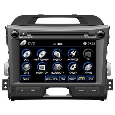  Штатное головное устройство Flyaudio E7551 для KIA SPORTAGE 2010