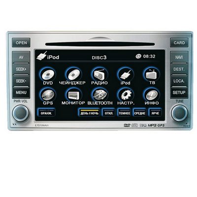  Штатное головное устройство Flyaudio E7519 для HYUNDAI SANTA FE NEW