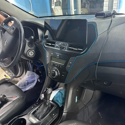  Рамка для HYUNDAI Santa Fe 12-18 подходят мониторы 10.25/ 12.3/ 13.3 дюймов
