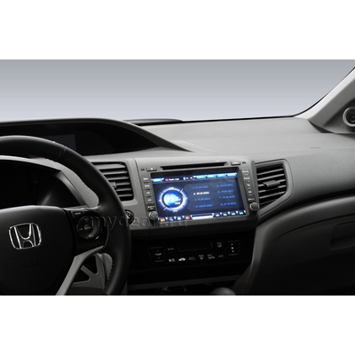  Штатное головное устройство MyDean 7168 для Honda Civic (2012+).