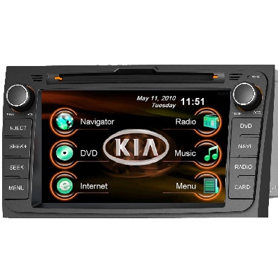 Переходная рамка Intro для KIA Sorento 2 06-08 1din