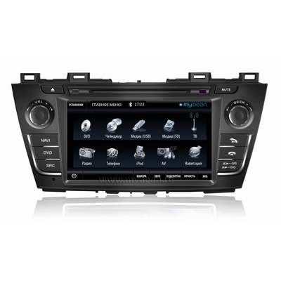  Штатное головное устройство MyDean 7187 для Mazda 5.