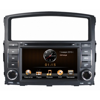  Штатное головное устройство INTRO CHR-6100 для MITSUBISHI Pajero 4.